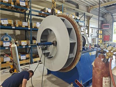 Revisie industriele recilucht ventilator 6